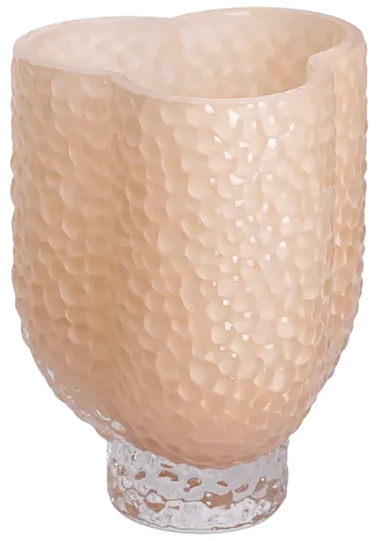 Ваза Flower Season Elisey 18 см бежевый (HP-10-29)